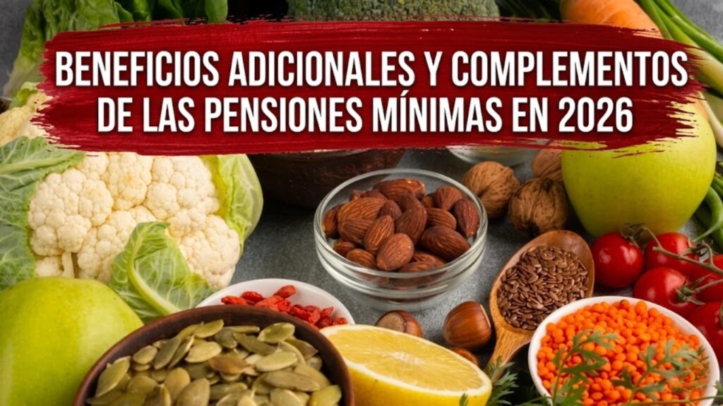 Beneficios adicionales y complementos de las pensiones mínimas en 2026: lo que debes saber
